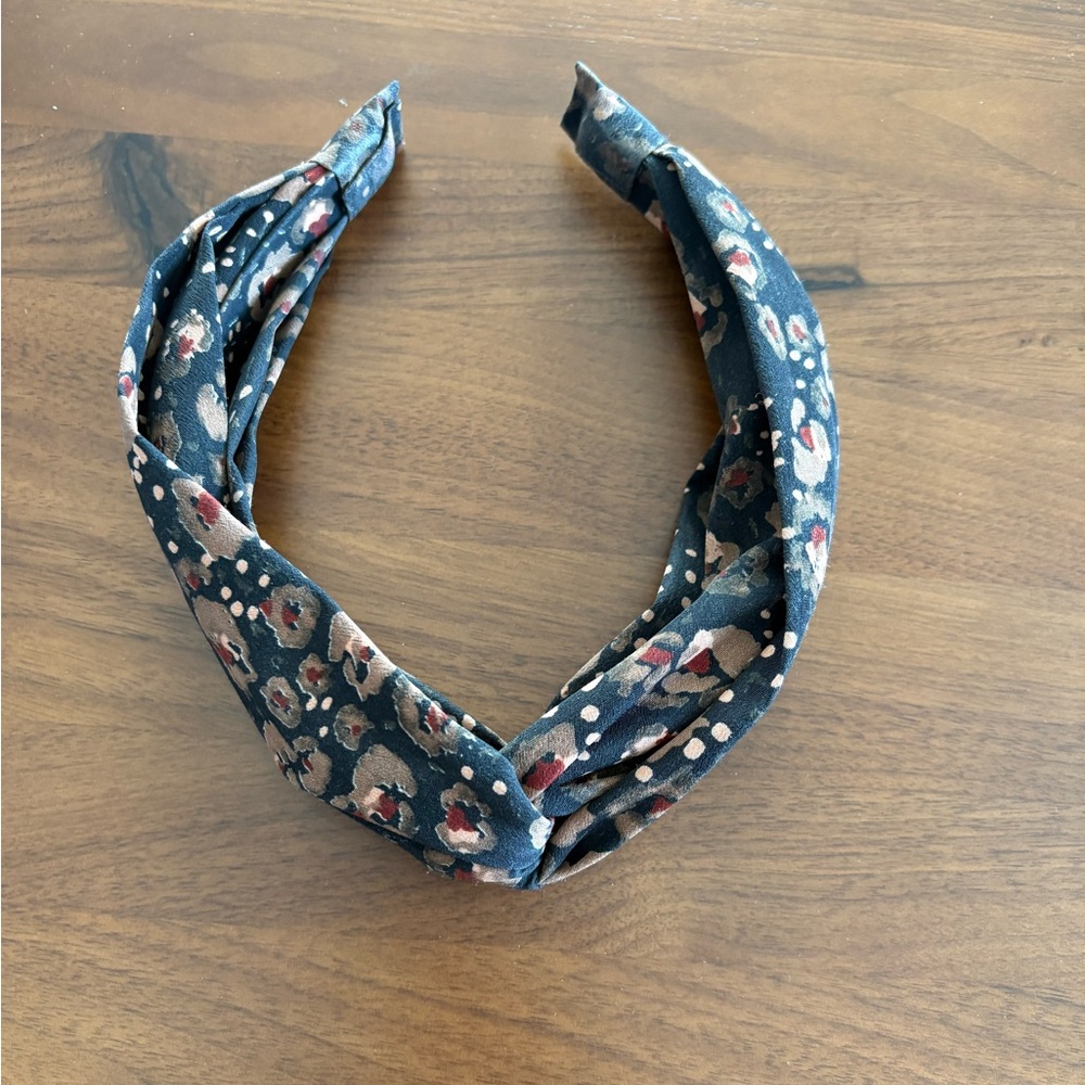 Anthropologie Floral Print Headband